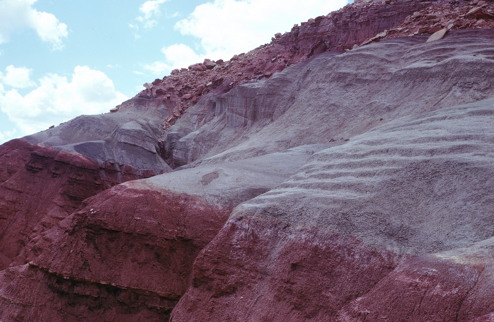 Chinle formation layers